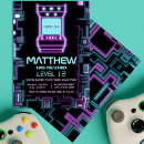 Buscar retro gamer invitaciones Para niños