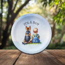 Buscar alemán pastor platos Azul