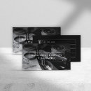 Buscar fotógrafo profesional tarjetas de visita Blanco y negro