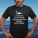 Buscar pesca en mar profunda camisetas Agua salada