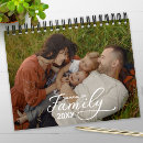 Buscar elegante calendarios Familia