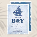 Buscar barco pirata invitaciones Ahoy es un chico