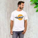 Buscar avión del vintage camisetas Para él