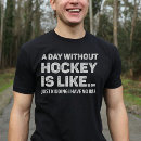Buscar divertidas del hockey camisetas Para todos