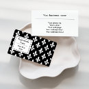 Buscar fleur lis de tarjetas de visita Real