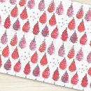 Buscar árbol papel de seda Rojo