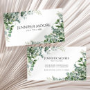 Buscar planta tarjetas de visita General y unisex