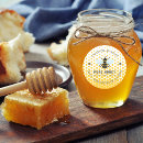Buscar honey jar etiquetas Miel orgánica local