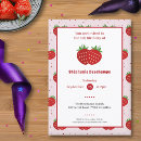 Buscar fresa invitaciones Fruto rojo