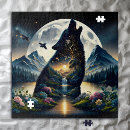 Buscar luna del lobo puzzles Aullido