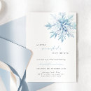 Buscar snowflakes invitaciones Para niños