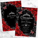 Buscar mariposa roja invitaciones Para ella