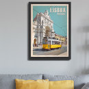 Buscar tranvía de lisboa posters Amarillo