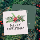 Buscar navidad tarjetas de visita Floral