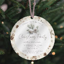 Buscar vintage christmas party invitaciones Acuarela
