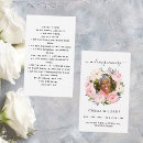 Buscar oración tarjetas Tarjeta de oración conmemorativa