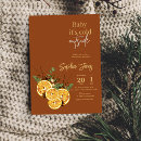 Buscar corte el papel invitaciones Naranja