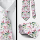 Buscar rosa de la orquídea corbatas Elegante