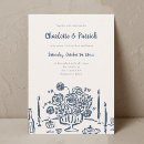 Buscar funky invitaciones Ondulado