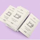 Buscar costuras tarjetas de visita Para ella