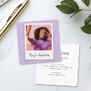 Buscar trendy tarjetas de visita Moderno