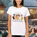 Buscar patio pollos camisetas 7 º morada