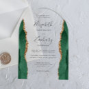 Buscar oro verde invitaciones Moderno