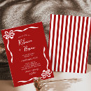 Buscar cintas rojas invitaciones Clásico