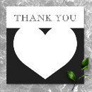 Buscar corazón negro tarjetas Blanco y negro
