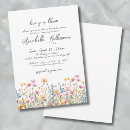 Buscar flores coloridas invitaciones Prometida