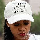 Buscar fiesta de halloween gorras Blanco y negro