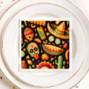 Buscar calaveras servilletas Para ella