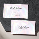 Buscar perlado tarjetas de visita Estilista de pelo