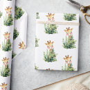 Buscar animales del safari papel de regalo General y unisex