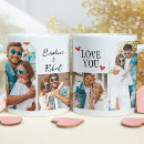 Buscar corazones románticos tazas Para ellos