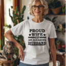 Buscar marido y papá camisetas Para ella