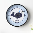 Buscar ballena azul relojes de pared Ballenas