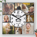 Buscar cree propia foto relojes de pared Familia