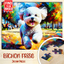 Buscar friso puzzles Bichon frise