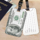 Buscar monedas etiquetas para maletas Dinero