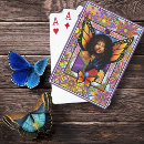Buscar mariposa monarca de barajas de cartas Floral