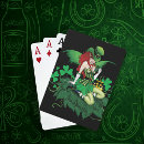 Buscar duendes barajas de cartas Trébol