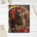 Buscar pinturas del gato del vintage postales Para todos