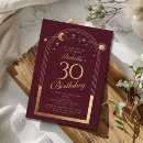 Buscar invitaciones 30 cumpleaños Número