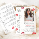 Buscar lápiz labial rojo invitaciones Elegante