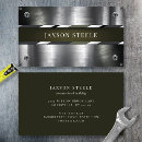 Buscar plata metalizada tarjetas de visita Para él