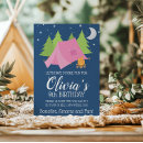 Buscar el glamping invitaciones Chica