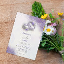 Buscar fucsia púrpura invitaciones Prometida