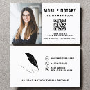 Buscar notario tarjetas de visita Foto