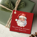 Buscar santa claus favor etiquetas etiquetas recuerdos Feliz navidad